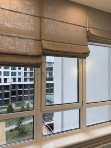 Roman blinds