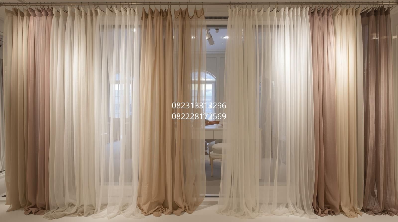 jual gorden transparan